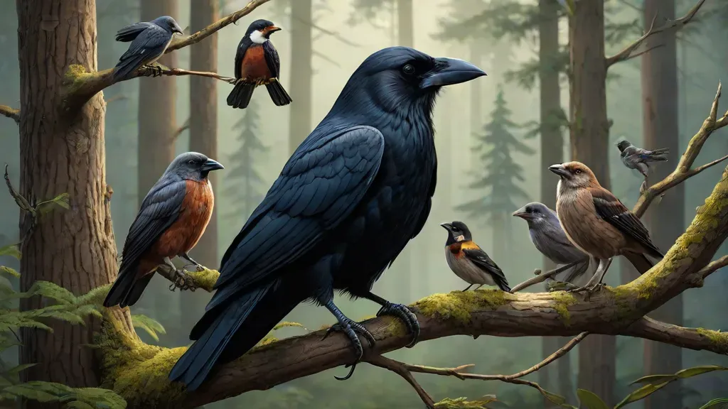 The wise old crow.