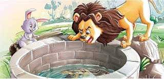 Lion and Rabbit