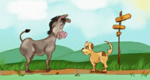 The Dog and the Donkey￼
