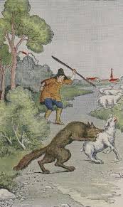 The shepherd and the wolf