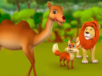 Clever Camel and Fox Story