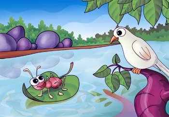 Ant and Dove..!